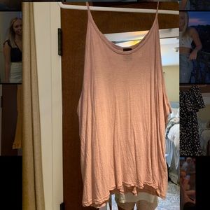 Boutique tank — blush